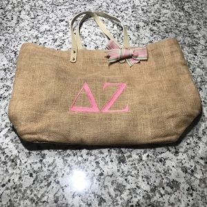 Delta zeta beach/tote bag
